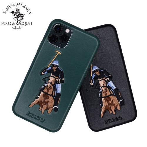 iPhone 12 Mini - Santa Barbara Jockey Series Genuine Leather Case Cover