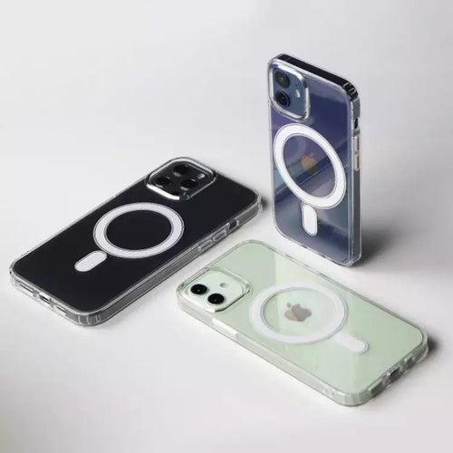 MagSafe Transparent Shockproof Clear Case for iPhone 12 Pro Max Cover