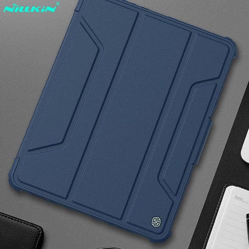 Nillkin Bumper Pro Leather Case Cover for Apple iPad Air 10.2 Inches, 7th, 8th, 9th Generation (2019/2020/2021) with Pencil Holder