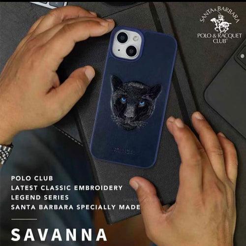 iPhone 14 Pro Cover - Santa Barbara Genuine Leather Case Savanna Series