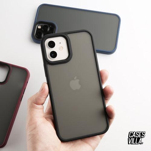 iPhone 13, 14 & 15 Series Case Premium Frosted Matte Cover Drop & Camera Protection