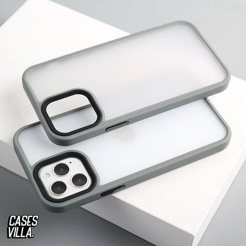 iPhone 12 Pro Max - Frosted Matte Drop & Camera Protection Case / Cover