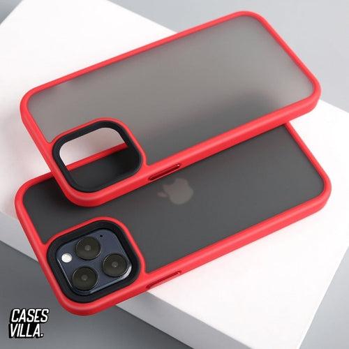 iPhone 12 Pro Max - Frosted Matte Drop & Camera Protection Case / Cover