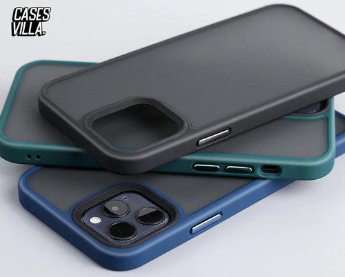 iPhone 13 Cover - Frosted Matte Drop & Camera Protection Case