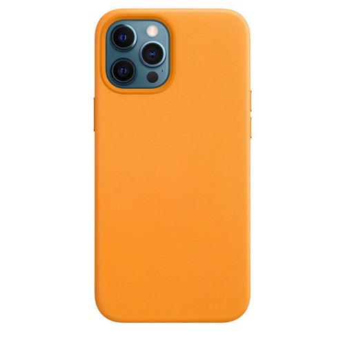 iPhone 13 Pro Cover - Genuine Leather Case with Mag-Safe