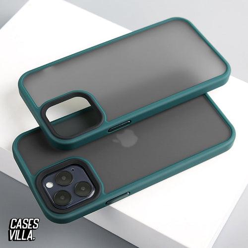 iPhone 12 Pro Max - Frosted Matte Drop & Camera Protection Case / Cover