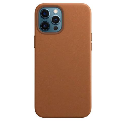 iPhone 13 Mini - Genuine Leather Case with Mag-Safe Cover