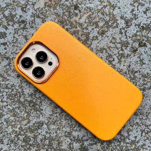 iPhone 14 Series Cover- Genuine Leather Case with MagSafe (Popup Animation)