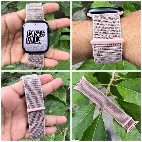 Apple iWatch Nylon Velcro Straps: 49/45/44/42mm & 41/40/38mm