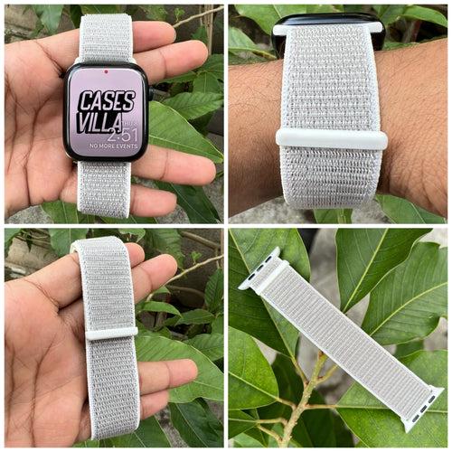 Apple iWatch Nylon Velcro Straps: 49/45/44/42mm & 41/40/38mm