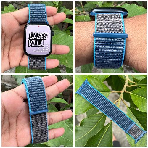 Apple iWatch Nylon Velcro Straps: 49/45/44/42mm & 41/40/38mm