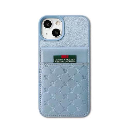 iPhone 13 Pro Max Cover - Santa Barbara HULDE Series Genuine Leather Case