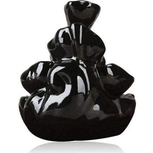 Black mountain Waterfall incense Holder Backflow smoke Flow Incense Burner