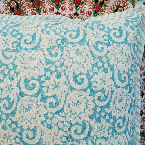 Flower Print Cushion Cover-Set of 2