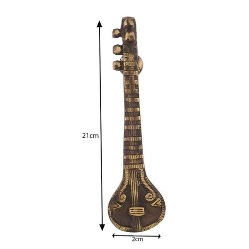 Homemade Sitar Design Brass handle outdoor Indoor Kitchen Door Knobs