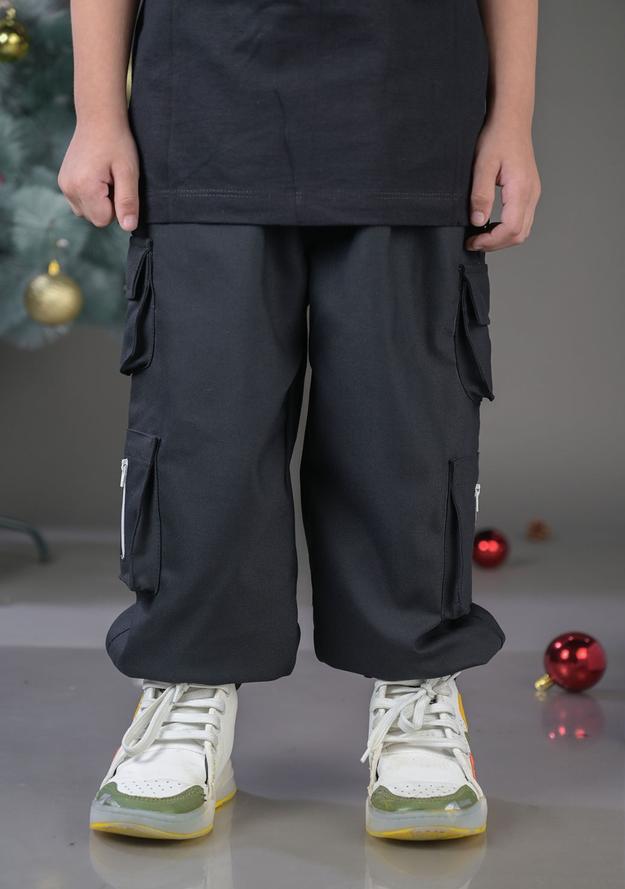 Black Cargo Pant