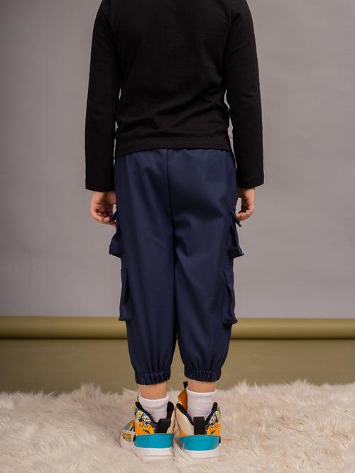 Blue Cargo Pant