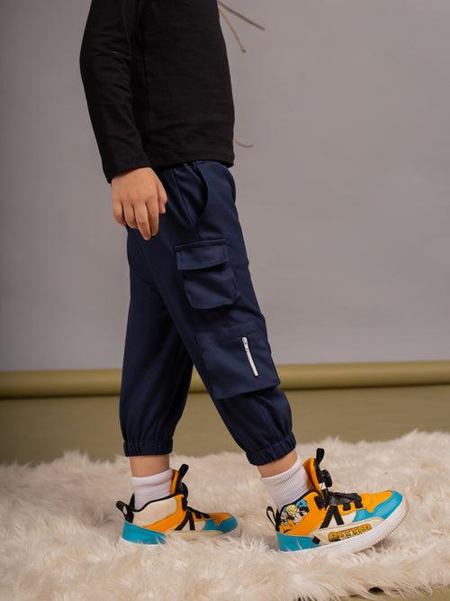 Blue Cargo Pant