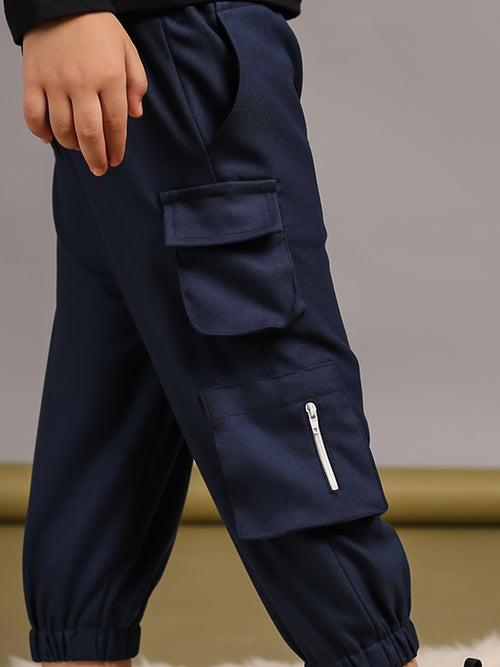 Blue Cargo Pant