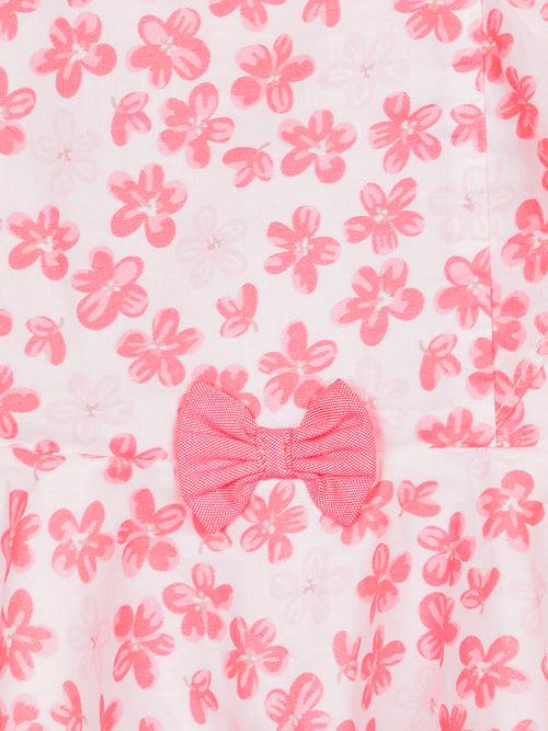 Pink Charm Girls Top & Short Set