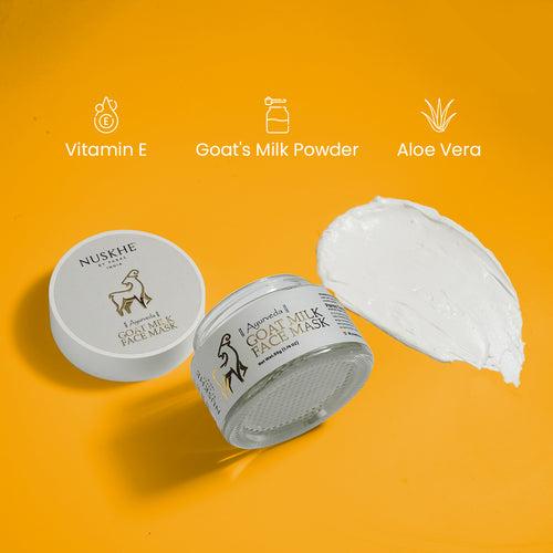 Goat Milk Face Cream & Mask Duo