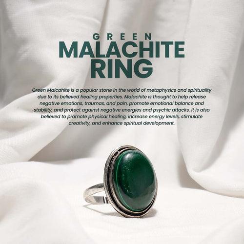 Green Malachite Ring