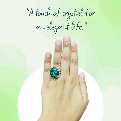 Green Malachite Ring