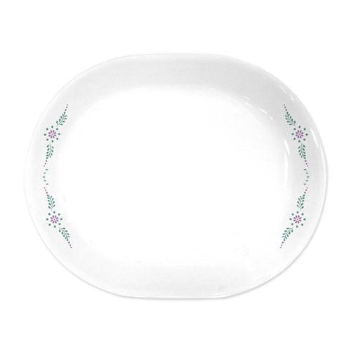 Corelle Livingware English Garden 31cm Oval Serving Platter - Pack of 2