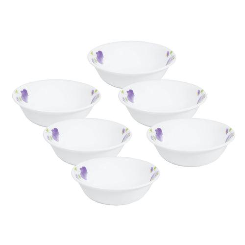 Corelle Corelle Asia Collection Violet Mist 296 ml Vegetable / Dessert Bowl Pack Of 6