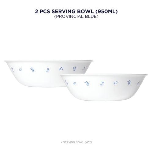 Corelle Livingware Provincial Blue 950ml Serving Bowl Pack of 2