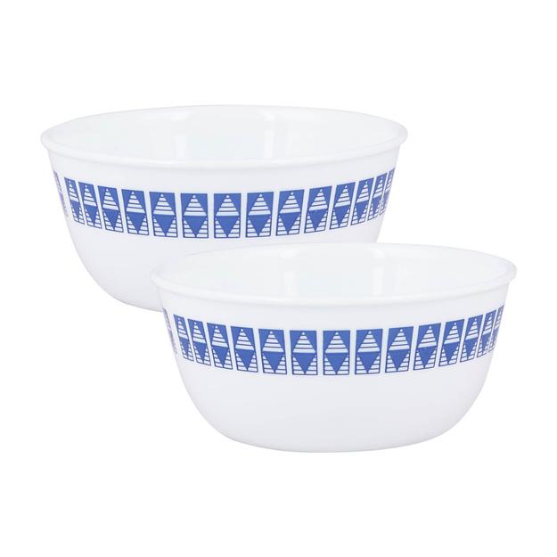 Corelle Livingware Wheeler Diamond 828ml Curry Bowl Pack of 2