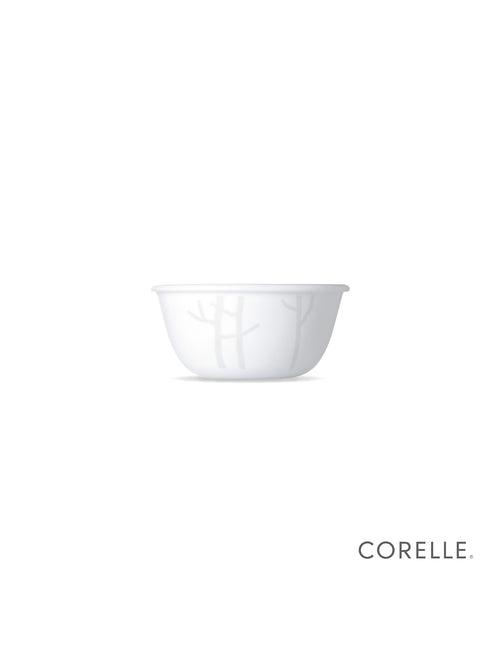 Corelle Asia Collection Gold Series Frost Oval Serving Platter (1Pc) & 177ml Katori (2Pcs) Pack of 3