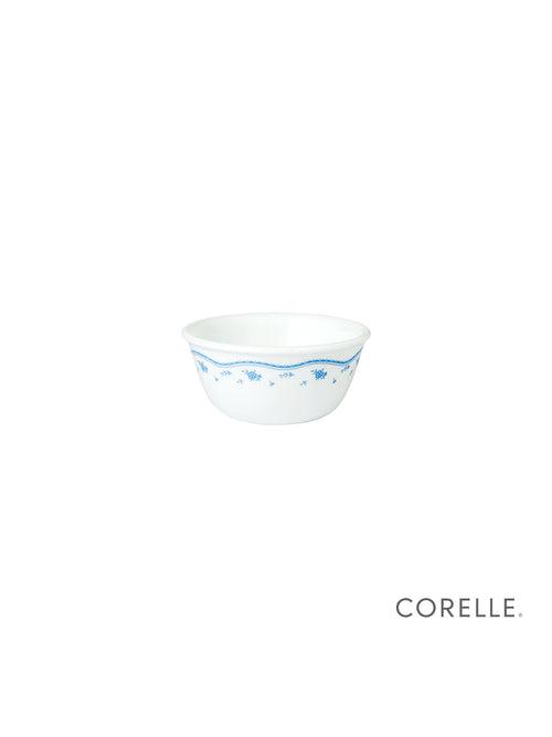 Corelle Livingware Morning Blue Oval Serving Platter (1Pc) & 177ml Katori (2Pcs) Pack of 3