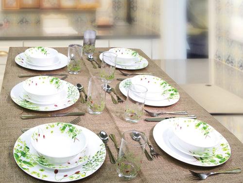 Corelle Asia Collection Provence Garden 57 Pcs Family Dinner Set