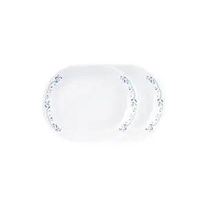 Corelle Livingware Provincial Blue 31 cm Oval Serving Platter Pack of 2