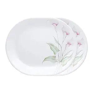 Corelle Corelle Asia Collection Lilyville 31 cm Oval Serving Platter Pack of 2