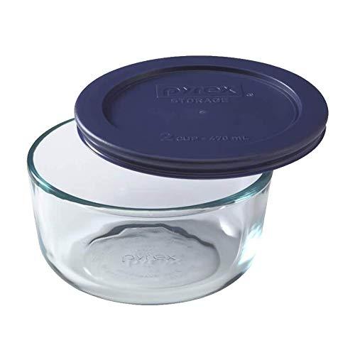 Pyrex 2Cup/473ml Rnd w/Dblu PC