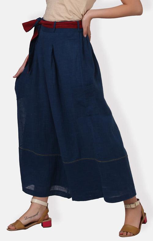 SALE - Blue Culotte