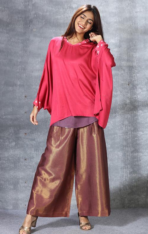 Modal Satin Kaftan Top