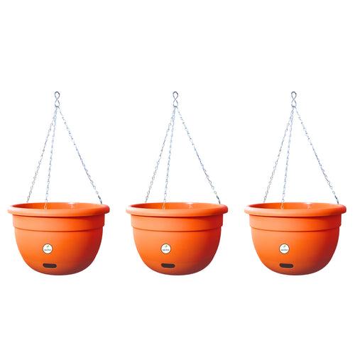 10 Inch Terracotta Elegance Hanging Planter