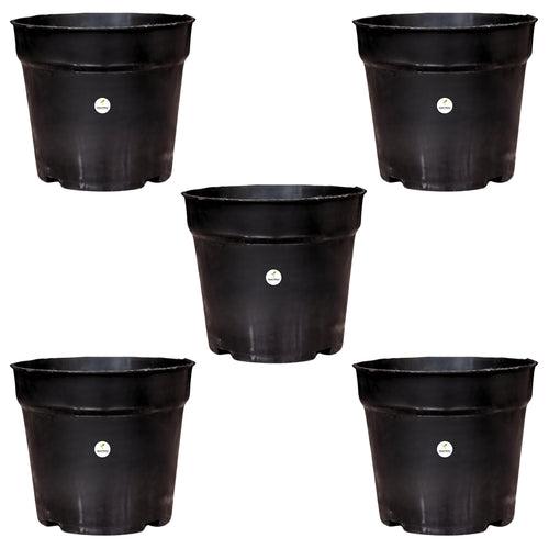 Plastic Nursery Pot / Planter - Black Colour