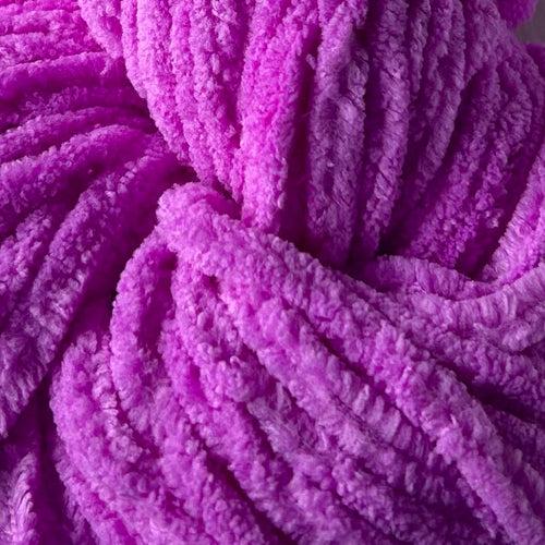 Premium Velvet Ganga  - Purple