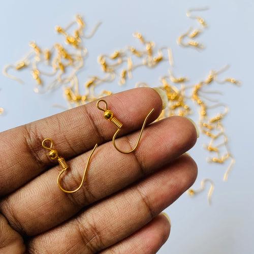 Earring Accessories - Hooks (Gold)