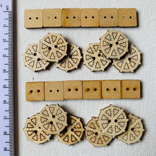 Wooden Buttons