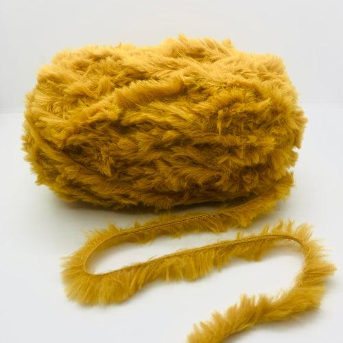 Faux Fur - Mustard