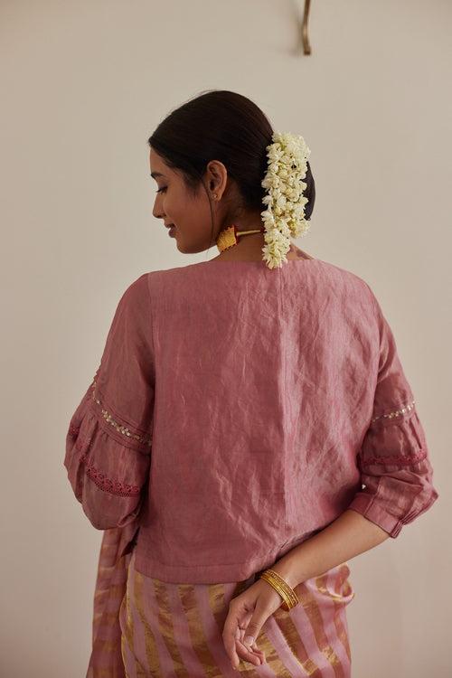 Onion Pink Zohra Blouse