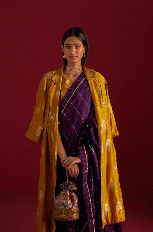 Sameera Saree in Purple Pure Silk