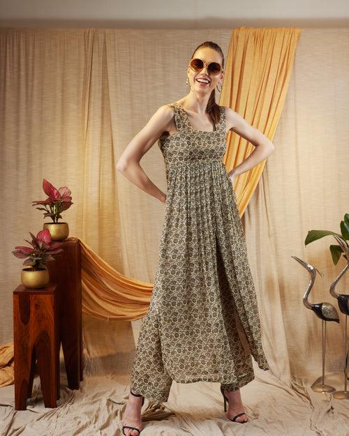 Diamonds Viscose Georgette Kurta Set