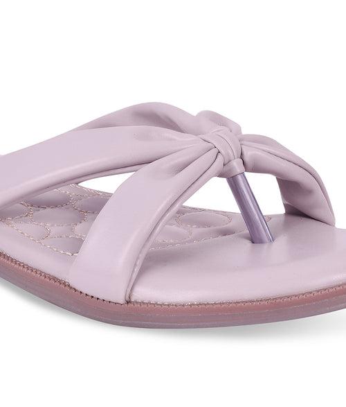 Women L.Purple Casual Slip-On