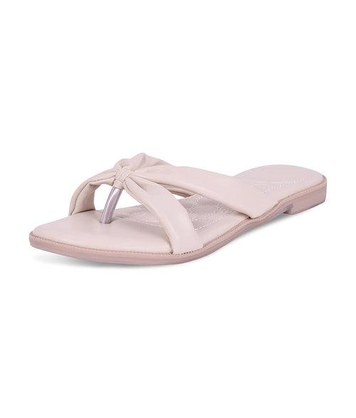 Women Cream Casual Slip-On